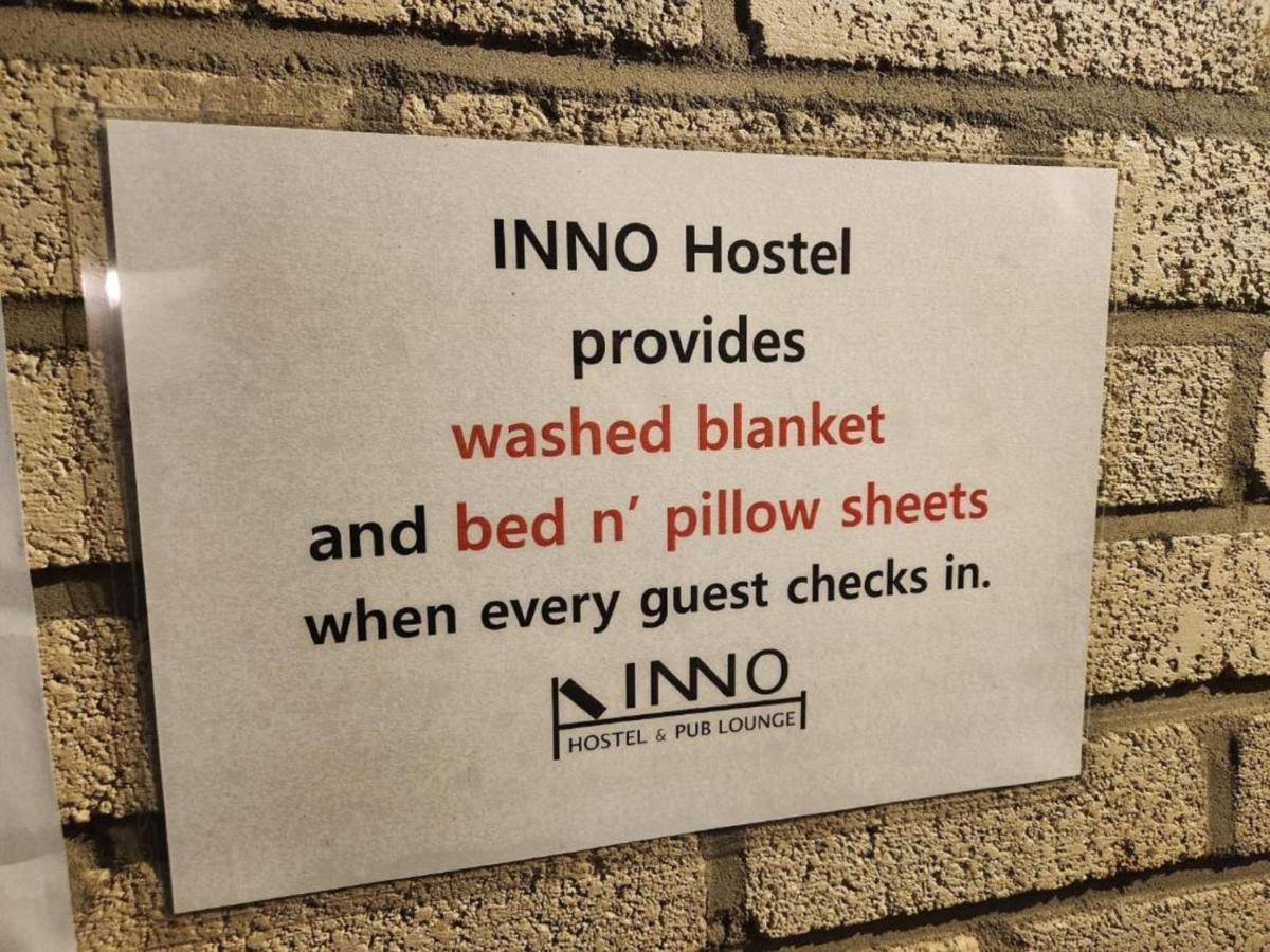 Inno Hostel & Pub Lounge Hongdae Сеул Экстерьер фото